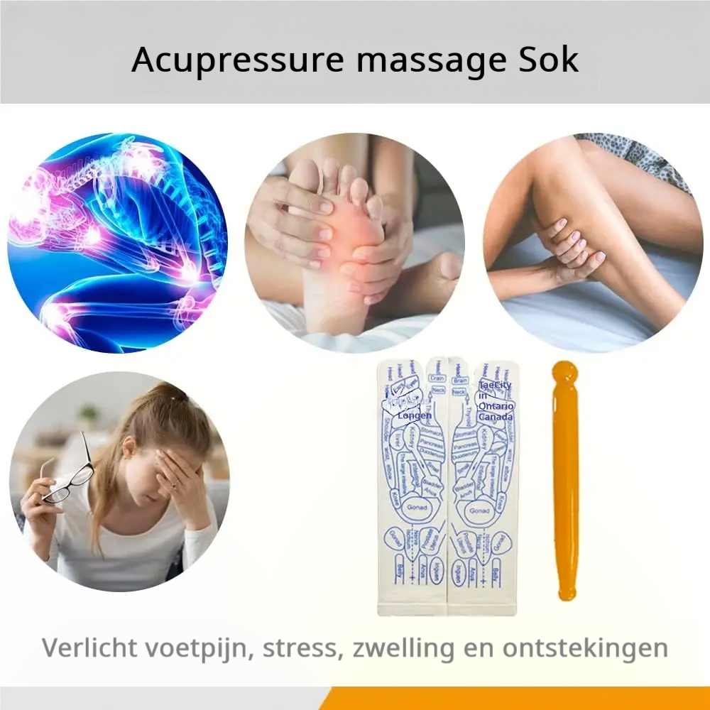 Acupressure Sock™ | Verwen je voeten met de perfecte massage